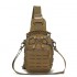 New Off-The-Sale Single-Shoulder Crossbody Outdoor Portable Cycling Bag, Camouflage Outdoor Sports Small Chest Hanging Bag, Laser Perforated Bag