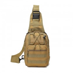  Best-Selling Oxford Cloth Cycling Bag, Outdoor Sports Small Chest Bag, Single-Shoulder Crossbody Outdoor Tactical Chest Bag