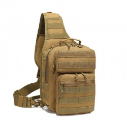  Cycling Bag, Men'S And Women'S Military Enthusiast, Outdoor Sports Chest Bag, Single-Shoulder Crossbody, Large Outdoor Tactical Chest Bag