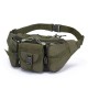  Men'S Sports Outdoor Large-Capacity Waterproof Tactical Waist Bag, Multi-Functional Chest Bag For Cycling, Traveling And Running