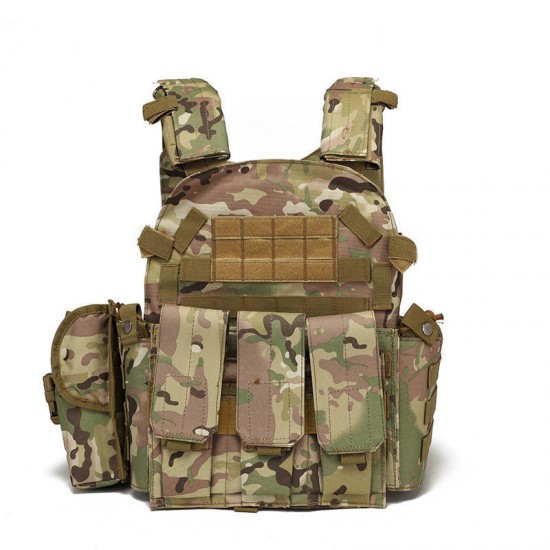 6094 Tactical Vest, Tactical Vest, Cos Combination Vest, Outdoor Multi-Functional Molle Cross-Border Bestseller