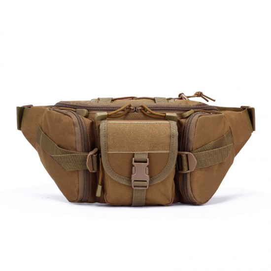 Cross-Border Outdoor Cycling Camouflage Waist Bags, Multi-Functional Tactical Waist Bags, Sports Travel And Mountain Climbing Waist Bags, Manufacturer Wholesale