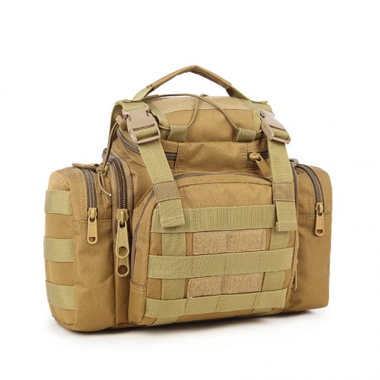 Outdoor Waist Bag Molle Single-Shoulder Crossbody Bag Cos Multi-Functional Casual Sports Cycling Tactical Crossbody Bag Outdoor Waist Bag Molle Single-Shoulder Crossbody Bag Cos Multi-Functional Casual Sports Cycling Tactical Crossbody Bag
