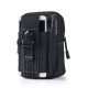 Tactical Small Hanging Bag, Outdoor Leisure Mini Multi-Functional Running Sports Waterproof Mobile Phone Case, Black Tactical Waist Bag Tactical Small Hanging Bag, Outdoor Leisure Mini Multi-Functional Running Sports Waterproof Mobile Phone Case, Black Tactical Waist Bag
