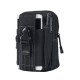 Tactical Small Hanging Bag, Outdoor Leisure Mini Multi-Functional Running Sports Waterproof Mobile Phone Case, Black Tactical Waist Bag Tactical Small Hanging Bag, Outdoor Leisure Mini Multi-Functional Running Sports Waterproof Mobile Phone Case, Black Tactical Waist Bag