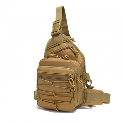 Original Manufacturer: Men'S Small Chest Bag, Cycling Bag, Single-Shoulder Bag, Outdoor Camouflage Tactical Chest Bag, Portable Crossbody Bag For Mountain Climbing