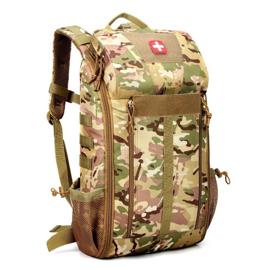 Tactical Outdoor Medical Backpack, Large-Capacity Camping And Mountaineering Backpack, First Aid Backpack, Multi-Functional Storage Bag