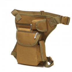  Outdoor Tactical Leg Bag, Outdoor Training Camping Small Waist Bag, Mountain Climbing And Cycling Multi-Functional Waterproof Waist Bag