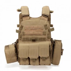 6094 Tactical Vest, Tactical Vest, Cos Combination Vest, Outdoor Multi-Functional Molle Cross-Border Bestseller