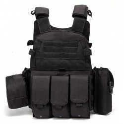 6094 Tactical Vest, Tactical Vest, Cos Combination Vest, Outdoor Multi-Functional Molle Cross-Border Bestseller