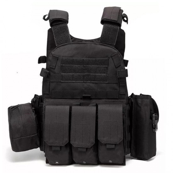 6094 Tactical Vest, Tactical Vest, Cos Combination Vest, Outdoor Multi-Functional Molle Cross-Border Bestseller