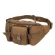  Men'S Sports Outdoor Large-Capacity Waterproof Tactical Waist Bag, Multi-Functional Chest Bag For Cycling, Traveling And Running