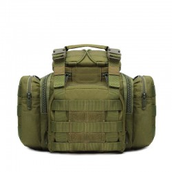  Outdoor Waist Bag Molle Single-Shoulder Crossbody Bag Cos Multi-Functional Casual Sports Cycling Tactical Crossbody Bag