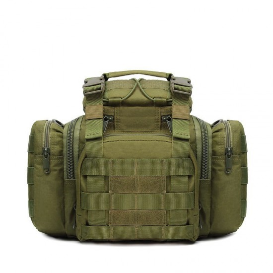 Outdoor Waist Bag Molle Single-Shoulder Crossbody Bag Cos Multi-Functional Casual Sports Cycling Tactical Crossbody Bag Outdoor Waist Bag Molle Single-Shoulder Crossbody Bag Cos Multi-Functional Casual Sports Cycling Tactical Crossbody Bag