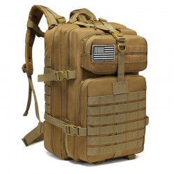  Outdoor Tactical Backpack, Hiking, Mountaineering, Camping, Large-Capacity Molle Expansion New 3P Backpack