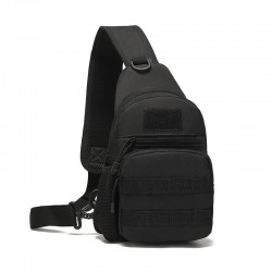 Cross-Border Manufacturer Men'S Outdoor Cycling Sports Bag, Convenient Side-Hanging Casual Single-Shoulder Bag, Tactical Water Bottle Chest Bag, Cross