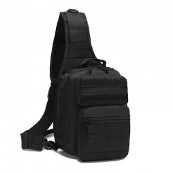  Cycling Bag, Men'S And Women'S Military Enthusiast, Outdoor Sports Chest Bag, Single-Shoulder Crossbody, Large Outdoor Tactical Chest Bag