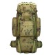 Cross-Border Outdoor Military Enthusiast Hiking Tactical Backpack 100L Large Capacity Multi-Functional Tactical Camouflage Double Shoulder Backpack