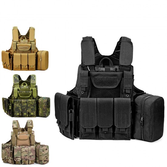 Wholesale Vests, Black Eagle Protective Vests, Real-Person Cs Training Equipment, Eight-Piece Sets Of Vests, Cosplay