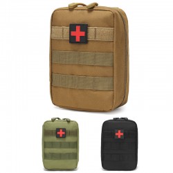 Camouflage Battlefield Package, Outdoor Tactical Package, Medical Package For Military Enthusiasts, Waist Bag For Tactical Emergency Package, Field First Aid Package
