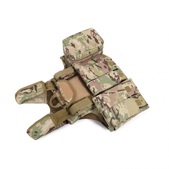 Wholesale Vests, Black Eagle Protective Vests, Real-Person Cs Training Equipment, Eight-Piece Sets Of Vests, Cosplay