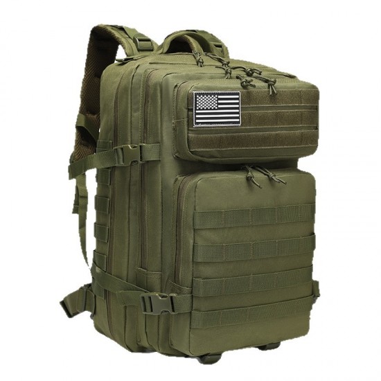 Cross-Border 45L Large-Capacity Sports Backpack, Men'S And Women'S Oxford Waterproof And Wear-Resistant Equipment, Cycling Tactical Mountaineering Backpack Cross-Border 45L Large-Capacity Sports Backpack, Men'S And Women'S Oxford Waterproof And Wear-Resistant Equipment, Cycling Tactical Mountaineering Backpack
