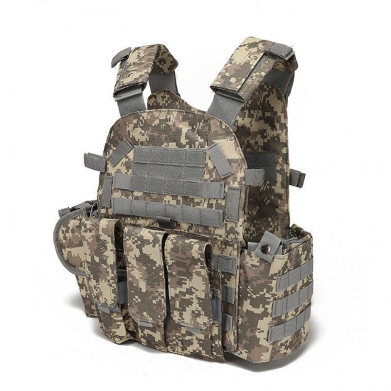 6094 Tactical Vest, Tactical Vest, Cos Combination Vest, Outdoor Multi-Functional Molle Cross-Border Bestseller