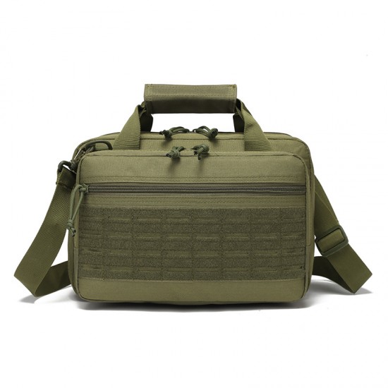 Cross-Border Outdoor Multi-Functional Handbag, Military Enthusiast Sports Crossbody Bag, Storage Bag, Cos Tactical Game Pistol