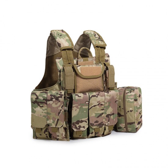 Wholesale Vests, Black Eagle Protective Vests, Real-Person Cs Training Equipment, Eight-Piece Sets Of Vests, Cosplay