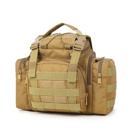 Outdoor Waist Bag Molle Single-Shoulder Crossbody Bag Cos Multi-Functional Casual Sports Cycling Tactical Crossbody Bag Outdoor Waist Bag Molle Single-Shoulder Crossbody Bag Cos Multi-Functional Casual Sports Cycling Tactical Crossbody Bag