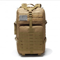 Cross-Border Multi-Functional Backpack For Men, Large-Capacity Travel, Outdoor Mountaineering, Waterproof Double-Shoulder Camouflage Tactical Backpack